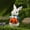 A, variant on Easter Bunny Ornament Resin Statue Garden Patio Yard Decoration Indoor Outdoor Holiday Decor Cute Rabbit Figurine