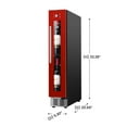 thumbnail image 2 of Equator 9 Bottles WINE REFRIGERATOR 1-Zone Freestanding/Builtin 7 Color LED 110V, 2 of 10