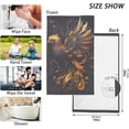thumbnail image 2 of Coolnut Hand Towels Art Bird 2 PCS, Cotton Bath Towels Drying Face Hands Body Decorative Water Absorbent Lightweight Washcloth for Bathroom Ktichen Travel Gym, 16"×28", 2 of 6