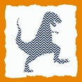 thumbnail image 2 of Bailey, Ann 20x20 White Modern Wood Framed Museum Art Print Titled - Dinosaurs 2 Zig, 2 of 4