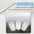 thumbnail image 2 of Tree Mouse Pad Green Misty Mountain - Nature Landscape Square, Foggy Fir Forest Valley, Small Washable Computer Wireless Mouse Pad for Laptop Gaming Office Home, 2 of 6