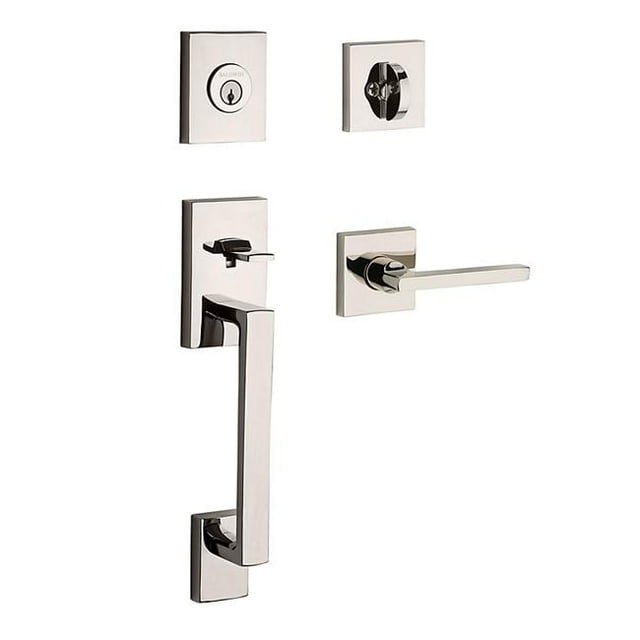 Baldwin SCLAJXTUBCSR141 6AL DS la Jolla Single Cycled Handleset Tube Lever Contemporary Square