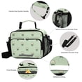 thumbnail image 4 of Insulated Lunch Bag 6L Leak-Proof Lunch Box with Shoulder Strap Multiple Pockets Lunch Tote Cute Jellyfish Pattern, 4 of 9