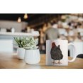 thumbnail image 6 of WIRESTER 11 Oz Ceramic Tea Cup Coffee Mug, Plymouth Rock Chicken, 6 of 7