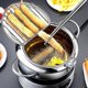 thumbnail image 5 of Household Stainless Steel Fryer With Strainer And Temperature Control Mini Fryer, 5 of 5
