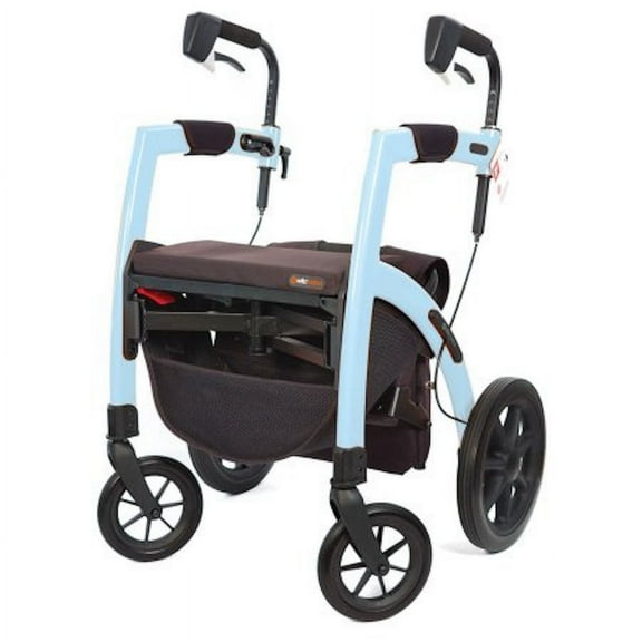 Rollz Motion 2-n-1 Rollator Transport Chair - Island Blue