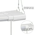 thumbnail image 4 of Maxxima 2 ft. Utility LED Adjustable Shop Light Fixture, Linkable, Frosted Lens 5000K Daylight 5000 Lumens, 4 of 11