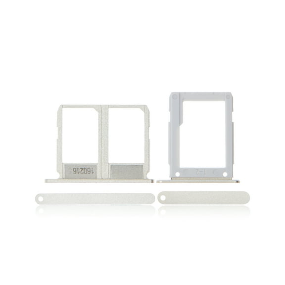 Replacement Dual Sim Card Tray Compatible For Samsung Galaxy A9 (A910 / 2016) (Gold) (2 Piece Set)