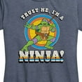 thumbnail image 3 of Teenage Mutant Ninja Turtles - Trust Me, I'm A Ninja - Women's Short Sleeve Graphic T-Shirt, 3 of 5