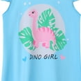 thumbnail image 6 of ATAIKU 3-10Y Girls Nightgowns Dinosaur Sleepwear Night Sleep Dress Pajamas Little Kids Toddler Soft Nightgown, 6 of 6