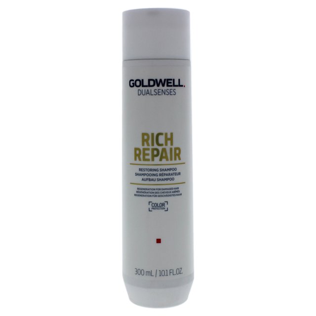 Champú reparador Dualsenses Rich Repair de Goldwell para unisex - Champú de 10,1 oz Goldwell Goldwell Dualsenses Rich Repair Restoring Shampoo Champú Unisex 10.1oz