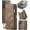Brown, variant on Wallet Case for Samsung Galaxy A35, Zipper Purse Folio Leather Wallet with Card Holder Wrist Strap Detachable Magnetic Shockproof Protective Back Case for Samsung Galaxy A35 5G