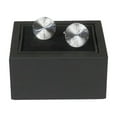 thumbnail image 2 of Mens Cufflinks by Vitorofolo Use for French Cuff Shirt V29-8 Silver Plated, 2 of 5