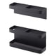 thumbnail image 3 of Organizador de soporte para pared Macarena estante de almacenamiento montado en la pared para sala de estar hogar interior Negro, 3 of 8