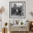 thumbnail image 4 of Historic Framed Print, Saturday afternoon in a prosperous town of the Middle West, Decatur, Ill., 17-7/8" x 21-7/8", 4 of 9