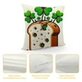thumbnail image 4 of QZHH Spring Decorations Pillow Covers,Spring Lucky Shamrock Clover Throw Pillows Covers,Happy Holiday Farmhouse Decor Cushion Case for Home Couch Sofa, 4 of 5