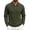 Army Green, variant on SUYIDA Mens Long Sleeve Polo Shirts Slim Fit Textured Knit Casual Stretch Pullover for Fall Winter Warm Big And Tall Long Sleeve Polo Shirts