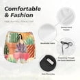 thumbnail image 4 of Balery Succulent And Cactus Pantalones cortos deportivos para mujer con forro y dos bolsillos, elásticos, para entrenamiento, gimnasio, yoga-Small, 4 of 7