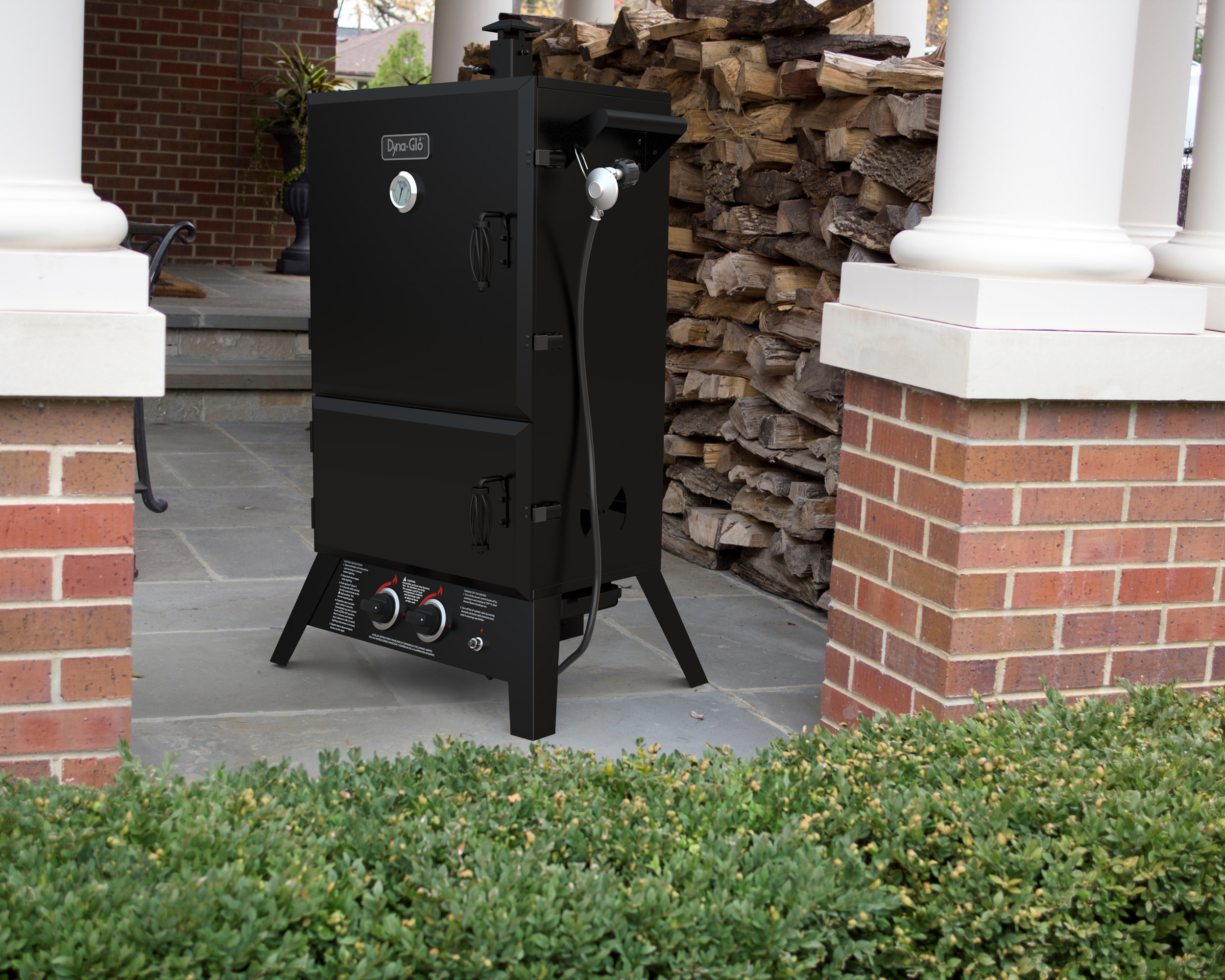Dyna-Glo DGW1235BDP-D 36 Wide Body Propane Gas Smoker - Walmart.com