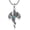 03-Dragon Sword Turquoise, variant on Gothic Dragon Sword Necklace for Men Women 925 Sterling Silver Dragon Wrapped Sword Cross Pendant with Obsidian Dark Gothic Jewelry