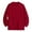 Burgundy, variant on Wyobmus Mens Crewneck Sweaters Solid Color Long Sleeve Jacquard Weave Knitwear Round Neck Sweaters Tops Gray