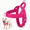 Hot Pink, variant on No Pull Dog Harness, Front Clip Dog Harness with Reflective Adjustable Straps