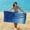 2-Multicolor, variant on LYEAA Beach Towels Microfiber 70x140cm Sandproof Multi-Purpose Towel Beach Mat Hawaiian Beach Towel Lightweight Bath Towel for Travel Vacation Swimming Pool
