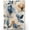 Floral-5, variant on Serene Autumn Forest Blanket Soft, Cozy, Lightweight & Fluffy Flannel Throw Blanket - Perfect for Couch, Bed, Travel - Peaceful Home Decor for Indoor & Outdoor Use 60"x50"