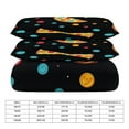 thumbnail image 3 of Fun Pizza Bedding Sets Twin Duvet Cover 3 Piece Cute Bed Set for Boys Girls Kid, 3 of 6
