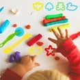 thumbnail image 4 of Baohd 20Pcs Kids Clay Tool Plastic Squeeze Set Model Tools Learning Plasticine Mold Household Cookie Accessories Rolling, 4 of 6