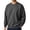 Dark Gray_009, variant on Mens Warm Fleece Crewneck Sweatshirt, Casual Long Sleeve Pullover, Relaxed Fit Top for Outdoor and Lounge - Light Purple XL