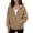 Camel, variant on Zip Up Hoodie Women Long Sleeve Plus Size Plain Hooded Sweatshirts Fall Winter Trendy Casual Jacket with Pockets Shirts(Sky Blue,S)