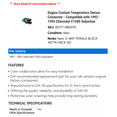 thumbnail image 2 of Engine Coolant Temperature Sensor Connector - Compatible with 1992 - 1995 Chevrolet C1500 Suburban - AC Delco, 2 of 2