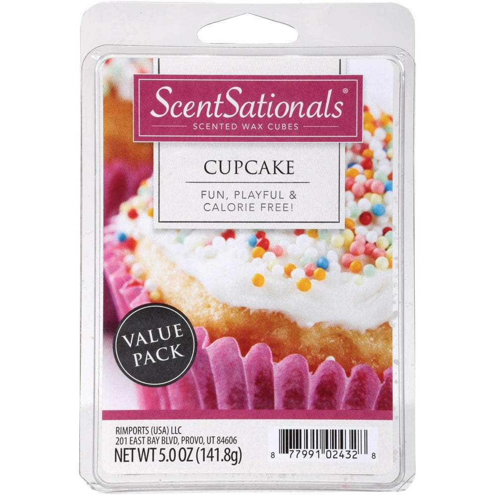 ScentSationals 5 oz Cupcake Scented Wax Melts, Value Size
