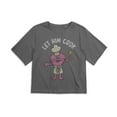 thumbnail image 4 of Sesame Street Gonger Let Him Cook Women's Boxy Cropped T-Shirt Casual Graphic Tee, 4 of 5