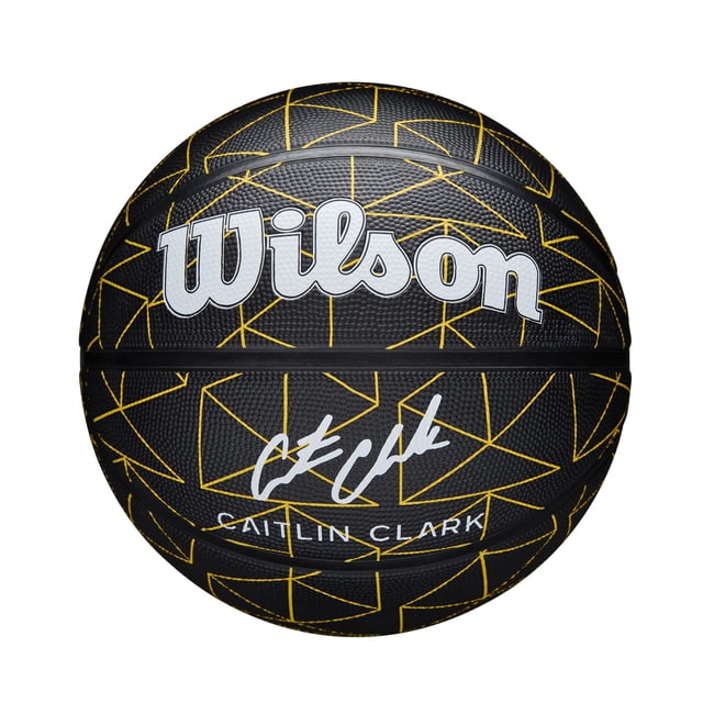 Baloncesto WILSON Caitlin Clark Repetition negro/amarillo Sz 6