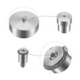 thumbnail image 5 of Uxcell 17mm Snap Fasteners Button Die for Hand Press Machine Setter Carbon Steel Pointed Fasteners Tool, 5 of 5