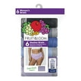 thumbnail image 4 of Fruit of the Loom Women's Cotton Brief Underwear, 6-Pack, 4 of 15