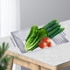 thumbnail image 1 of para parrilla - canasta para para verduras y camarones Resistente Tamaño la la adaptaciónción a la mayoría de las acero inoxidable, 1 of 8