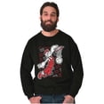thumbnail image 4 of Popeye Basketball Dunk Cartoon Men's Crewneck Sweatshirt Brisco Brands S, 4 of 5
