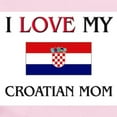 thumbnail image 2 of CafePress - I Love My Croatian Mom Infant Bodysuit - Baby Light Bodysuit, Size Newborn - 24 Months, 2 of 4
