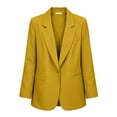 thumbnail image 7 of QIYAGBSA Blazer for Women, Long Sleeve Lapel Collar with Pockets for Office and Casual, 7 of 7