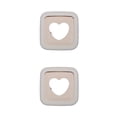 thumbnail image 2 of Injueey Molde para hacer sándwich de oso Moldes ligeros para pasteles Molde decorativo resistente Pasteles Postres Hornear 11.3x11.3x3.3 cm 1 11.3x11.3x3.3 cm 1 2piezas, 2 of 6