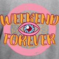 thumbnail image 3 of CafePress - Retro 80S Weekend Forever Sweatshirt - Pullover Hoodie, Hooded Sweatshirt, 3 of 4