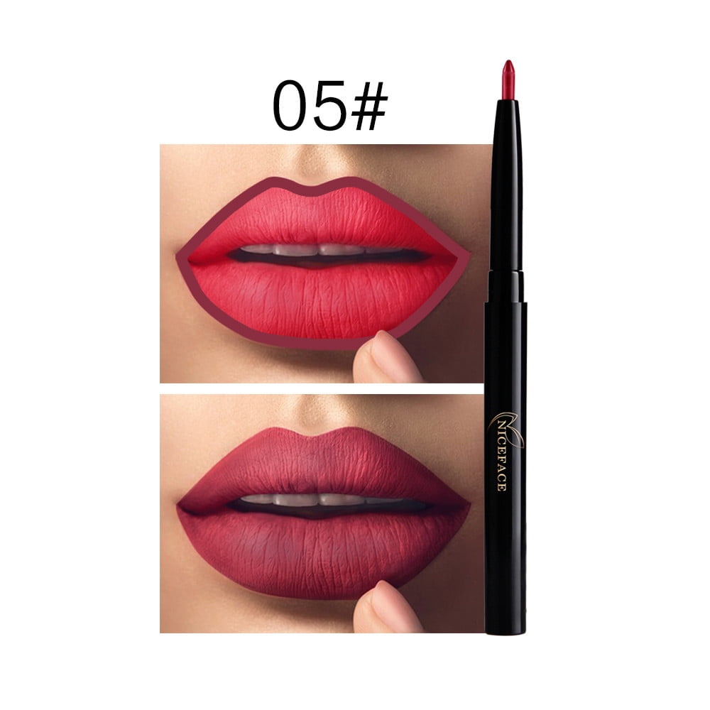 TYMEIK Matte Lip Liner Pencil Set Natural High Pigmented Waterproof