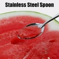 thumbnail image 5 of Stainless Steel Handle Soup Spoon Set Food-Grade Spoon Fork Set Travel ■ω ,г R2H8, 5 of 6