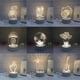 thumbnail image 1 of Lámpara de mesa acrílica creativa con luz nocturna 3D, regalo de Navidad, accesorio decorativo versátil, tamaño compacto, 1 of 4