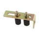 thumbnail image 1 of Roller de guía de compuerta de diapositivas, hardware de compuerta deslizante, resistente, práctico, piezas, rodillo de nylon, conjunto de soporte de, 1 of 8
