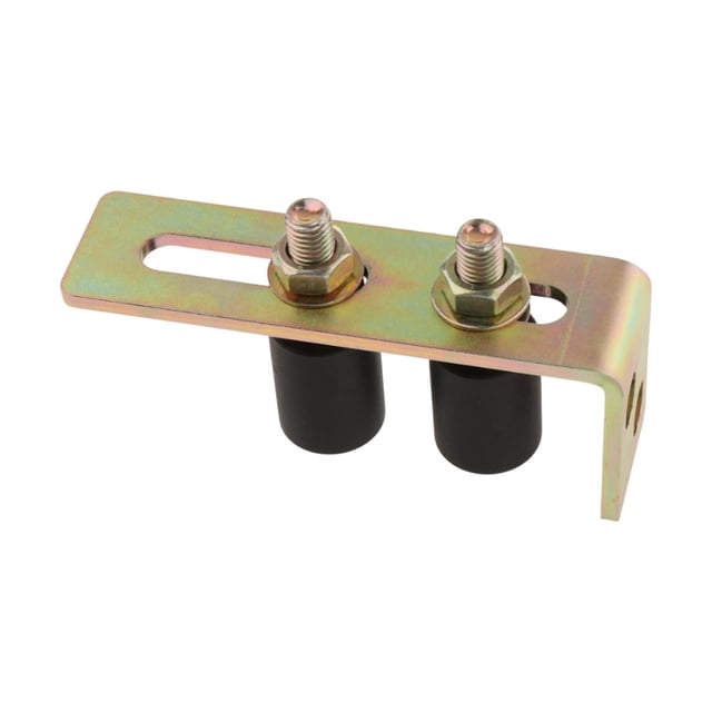 Roller de guía de compuerta de diapositivas, hardware de compuerta deslizante, resistente, práctico, piezas, rodillo de nylon, conjunto de soporte de