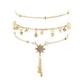 thumbnail image 2 of Fiudx Tobilleras Doradas, Conjunto de Joyas de Aleación Ligera, Dije Playero de Color Duradero, Accesorio Versátil para Uso Diario, Accesorio de Moda para Mujer, 30 Estilos Únicos Incluidos, 2 of 7